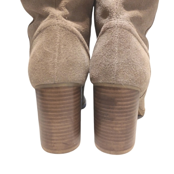 Steve Madden Tan Over The Knee Boots Women"s Tall Suede Boots Size 9.5 - Picture 8 of 14